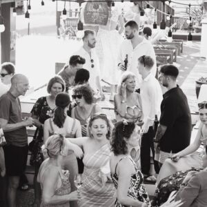 Swell Hotel Black and White Party